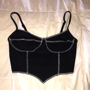 Shein triangle tank top.